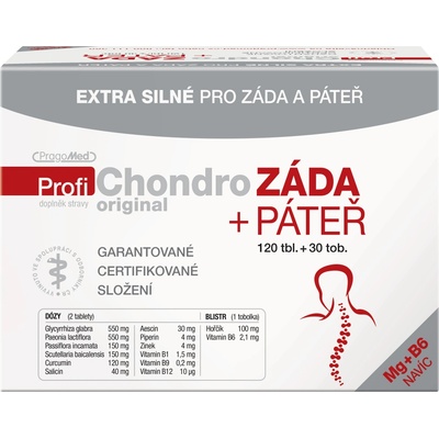 NOVINKA ProfiChondro ZÁDA+PÁTEŘ 120 tablet +30 tobolek