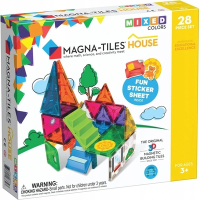 Magna-Tiles 28 House