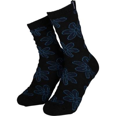 Santa Cruz Дамски спортни чорапи Santa cruz Women's Flourish Daisy Socks (2-Pack) Sports socks - Mist & Black - размер 4-7 (UK) (207-0655-0111)