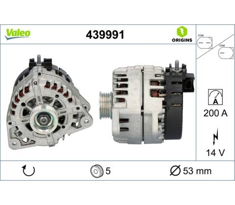 Alternátor VALEO 439991