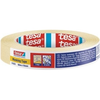 tesa krepová páska 19 mm x 50 m žltá