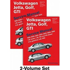 Volkswagen Jetta, Golf, GTI Service Manual 1999-2005 | Bentley Publishers (ISBN: 9780837616780)