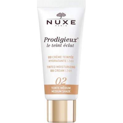 NUXE Prodigieux Хидратиращ BB крем за лице, 02 среден нюанс, 30 ml