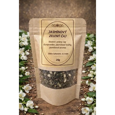 Golden Leaf Zelený jasmínový čaj 25 g
