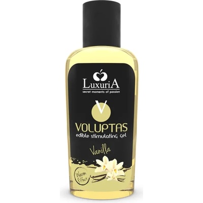 Ядлив и затоплящ масажен гел, ванилия - Luxuria Voluptas Gel 100ml (D-228343)