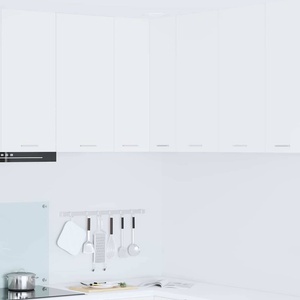 vidaXL Висящ шкаф Бяло 57 x 57 x 80 см Инженерна дървесина (884290)