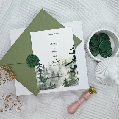 Svatební oznámení Les 1 – Hledejceny.cz