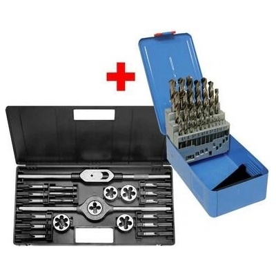 Bučovice Tools Sada závitníků M2-II HSS + sada vrtáků 338RN 25K - SVSZ004