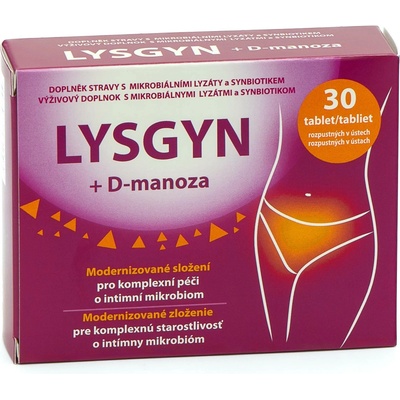 BCom Consulting Lysgyn + D-manoza 30 tablet