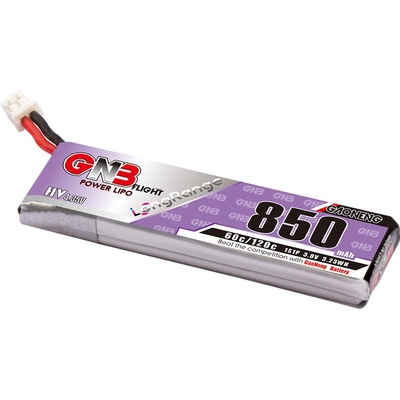 GAONENG GNB LiHV Battery 1S 3.8V 850mAh 60C PH2.0