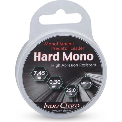 Saenger Iron Claw Hard Mono 25 m 0,4 mm