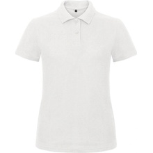 B&C ID.001 /women Dámske piqué polo biela