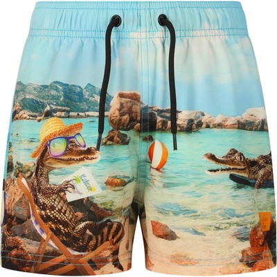ZIG ZAG Детски бордшорт ZIG ZAG Kid's Sealife Boardshorts - Crocodiles - размер 140 (EU) (750-2639-0215)