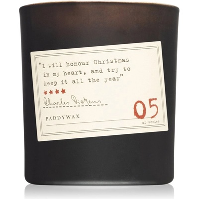 Paddywax Library Charles Dickens ароматна свещ 170 гр