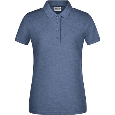 James&Nicholson Dámske tričko JN8009 Light Denim Melange