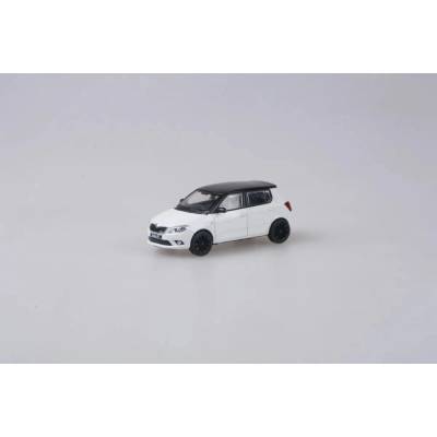 Škoda Fabia II FL RS (2010) Bílá Candy 1:43 Abrex
