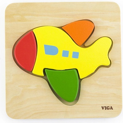 Viga puzzle Auto multicolor
