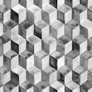Softshell zimný Cubes 3D čierne