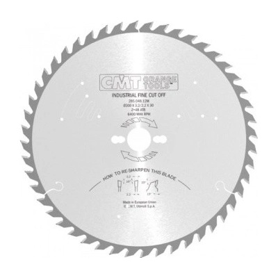CMT C285 Pilový kotouč pro podélné a příčné řezy - 250 x 30 Z40