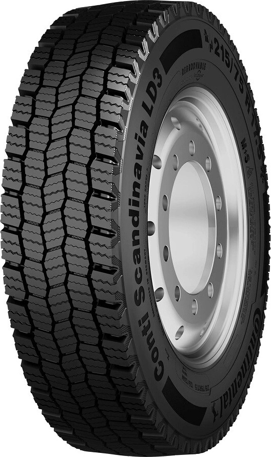 Tohle je absolutní vítěz srovnávacího testu - produkt Continental SCANDINAVIA LD3 215/75 R17.5 126/124M