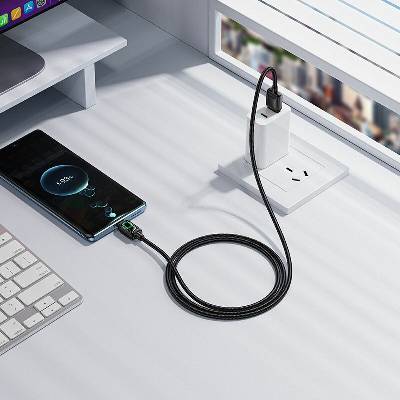 Hoco U146 USB-A - USB-C 1,2m černý