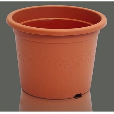 KAXL Plastový květináč 2,5L DP20 PLASTICA Terakotový