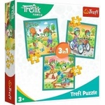 Trefl 3in1 Puzzles Meet Trefliki TREFL