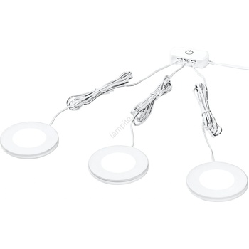 OSRAM - Комплект от 3 LED осветителни тела за монтаж под шкаф UNDERCABINET LED/8, 5W/230V бяло (P227778)