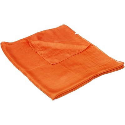 Hodvábny šál veľký oranžový