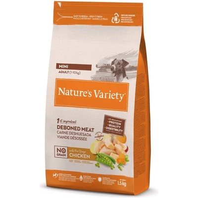 Nature's Variety Nature s Variety Dog Selected Mini No Grain Chicken 1, 5 кг