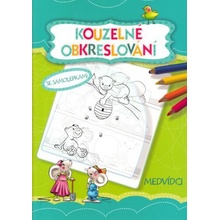 Medvídci - kouzelné obkreslování se samolepkami Dorota Krassowska
