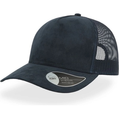 Atlantis Headwear Rapper Suede Trucker 5 panelová COT-33019600399 Navy