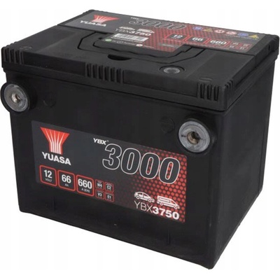 Yuasa YBX3000 12V 66Ah 660A YBX3750