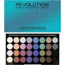 Makeup Revolution Mermaids Forever Ultra paletka 32 očních stínů