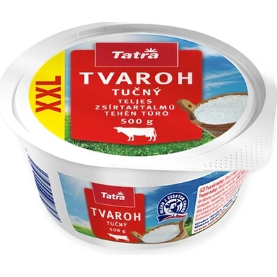 Tatra Tvaroh tučný 500 g – Hledejceny.cz