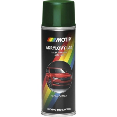 Motip Dupli Autoemail Škoda Zelená Natur metalíza 200ml