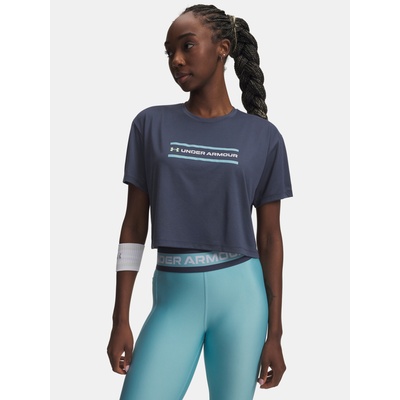 Under Armour Дамска тениска Under Armour Tech Branded Crop SS Under Armour | Siv | ЖЕНИ | XL