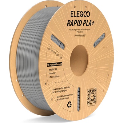 Elegoo Rapid PLA+ Grey - 1, 75 mm / 1000 g (50.203.0116)