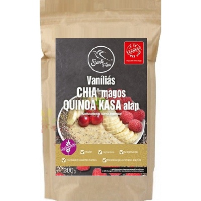 Szafi Free Bezlepková Quinoa kaše s vanilkovou příchutí a chia semínky 300 g