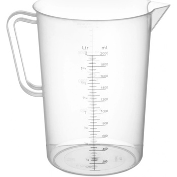 Hendi 567302 Odmerka z polyetylénu so stupnicou 2 l