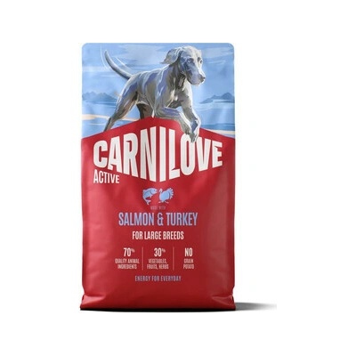 Carnilove Active Adult Large Breeds Salmon & Turkey 4 kg