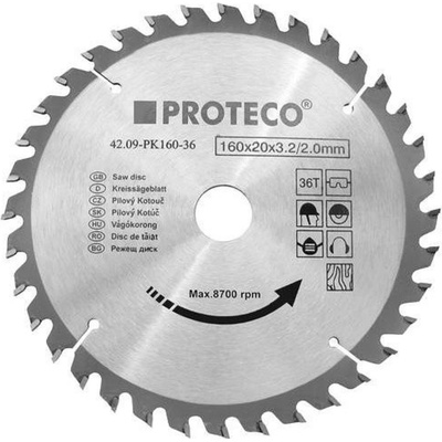 PROTECO pilový kotouč s SK plátky 125x1,8x22,2mm