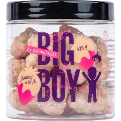 Big Boy Jahody v bílé čokoládě 60 g