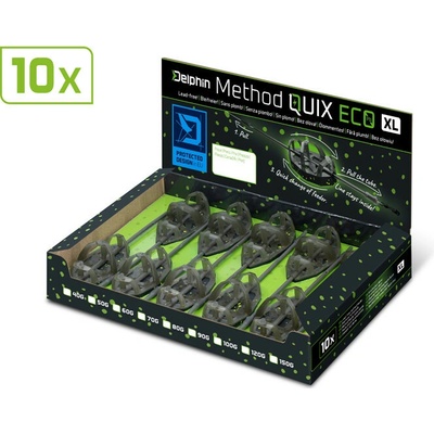 Delphin Krmítko bez olova Delphin Method QUIX ECO XL 70g
