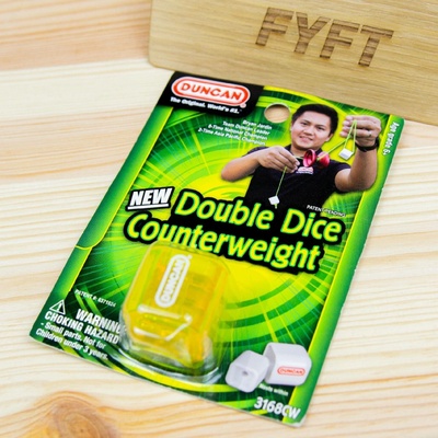 Protizávaží Double Dice Duncan Žlutá