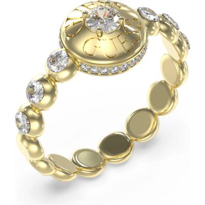 Guess pozlacený prsten Sparks JUBR06282JWYG