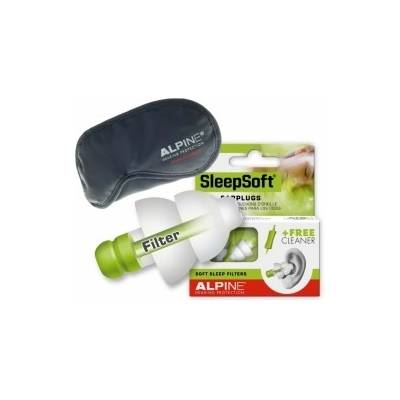 Alpine SleepSoft+MASKA špunty na spaní 1 pár