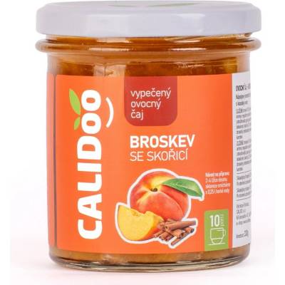 CALIDOO Pečený čaj broskev skořice 346 g