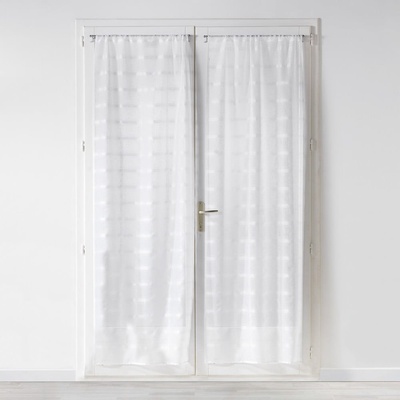 douceur d'intérieur Bílé voálové záclony v sadě 2 ks 70x200 cm Candide – douceur d'intérieur