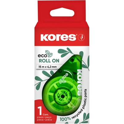 Kores ECO Roll On Korekční strojek 4,2 mm x 15,0 m